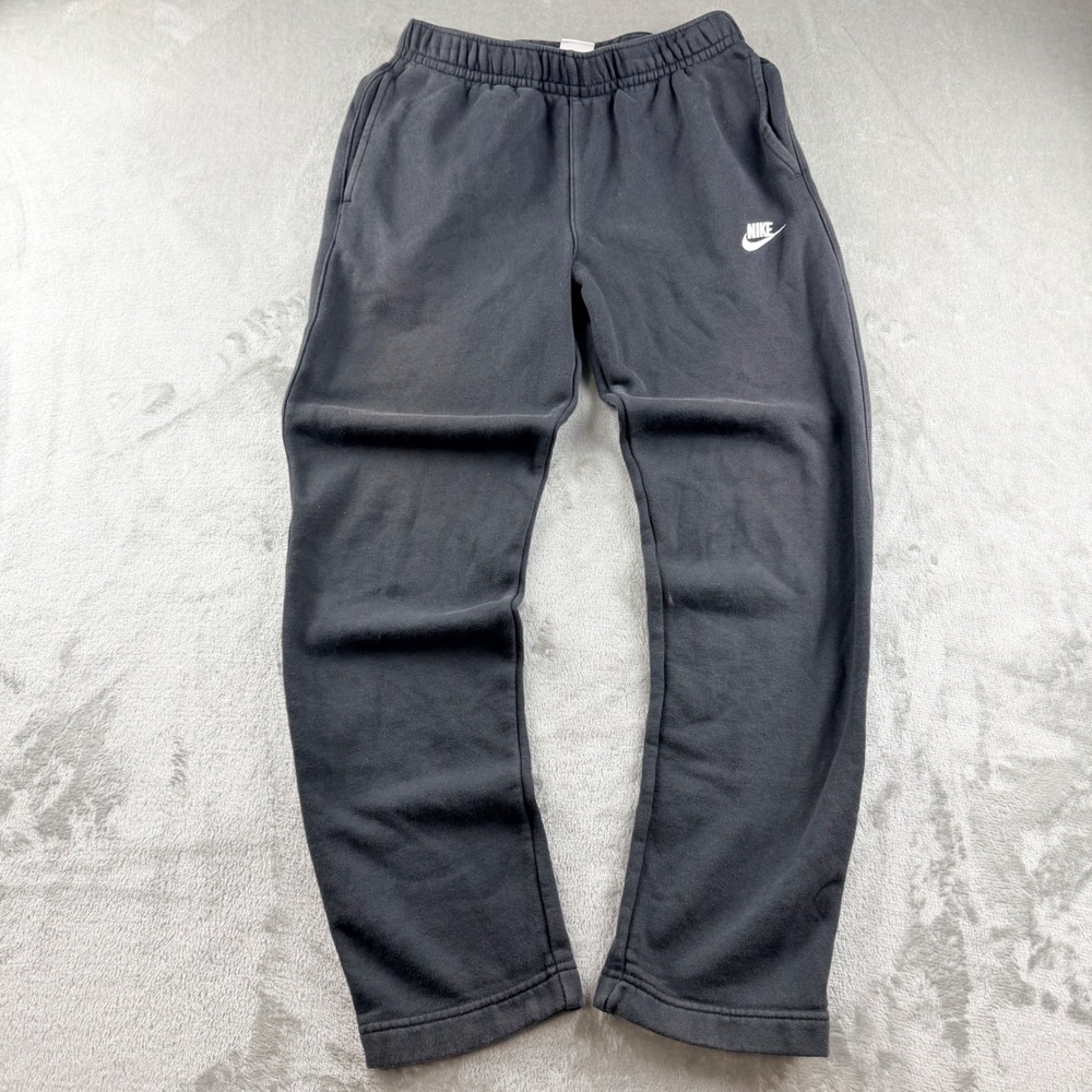 Nike Sportswear Club Fleece Sweatpants Men's Small Black Joggers BV2707-010